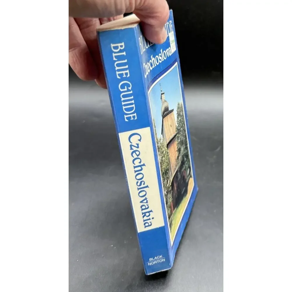 Czechoslovakia (Blue Guide) by Michael Jacobs Travel Book EUC!
